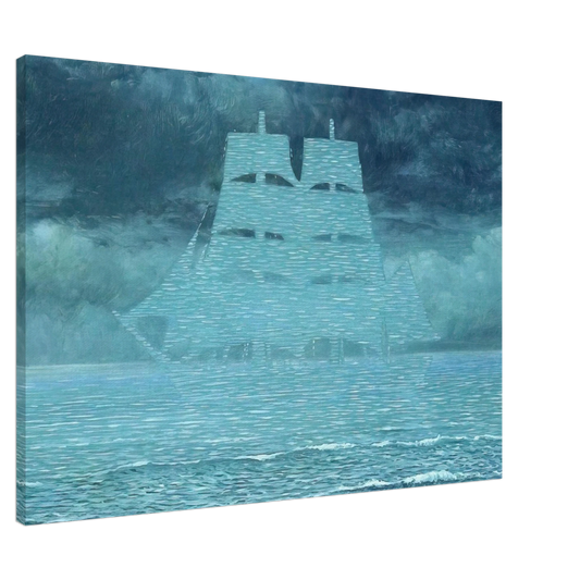 Rene Magritte - THE SEDUCER 1953 1 Canvas - 20x30 cm / 8x12 inches-canvas