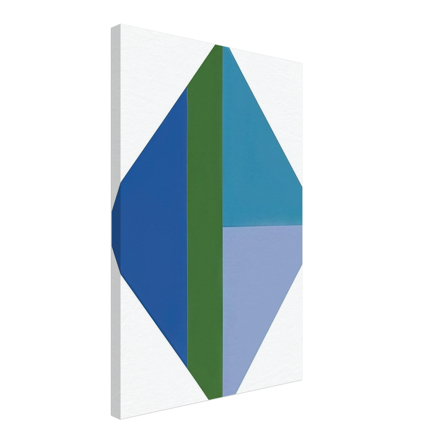 Max Bill - Four Identical Large Parts III - 1959 Canvas - 70x100 cm / 28x40 inches-canvas