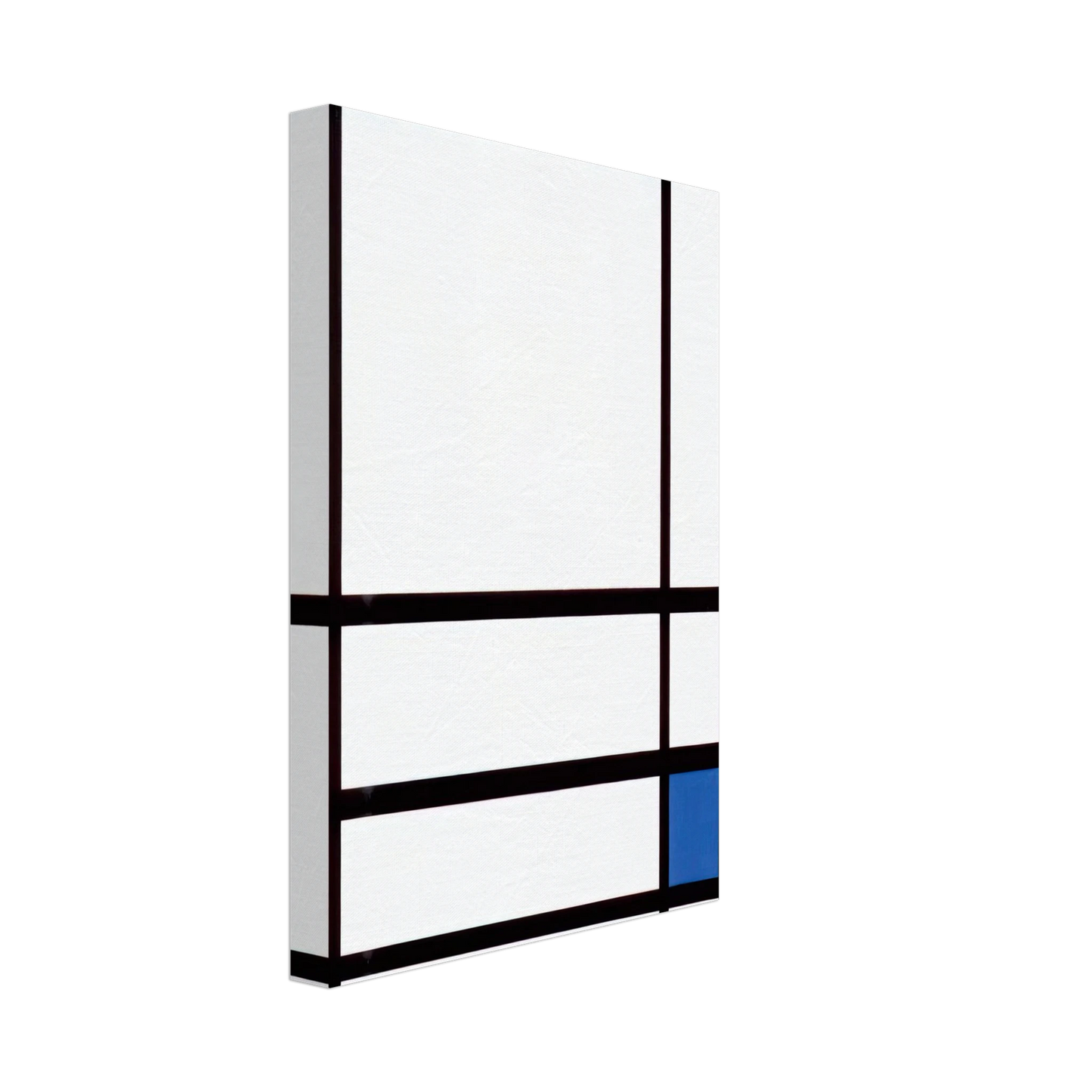 Piet Mondrian - Composition with Blue Canvas - 40x60 cm / 16x24 inches-canvas