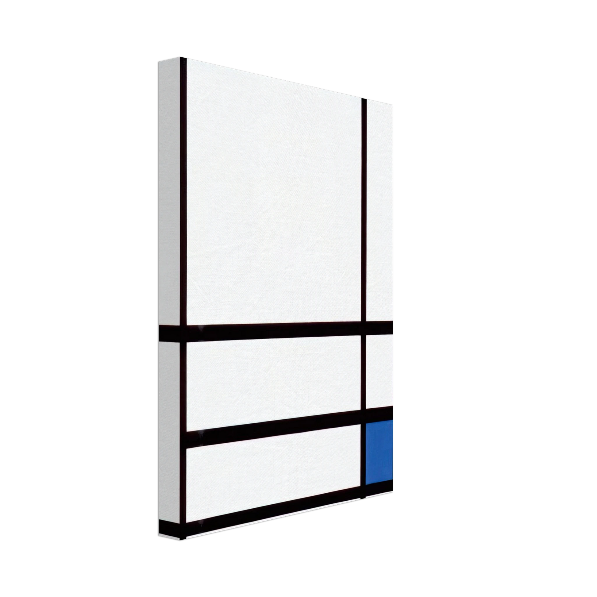 Piet Mondrian - Composition with Blue Canvas - 40x60 cm / 16x24 inches-canvas