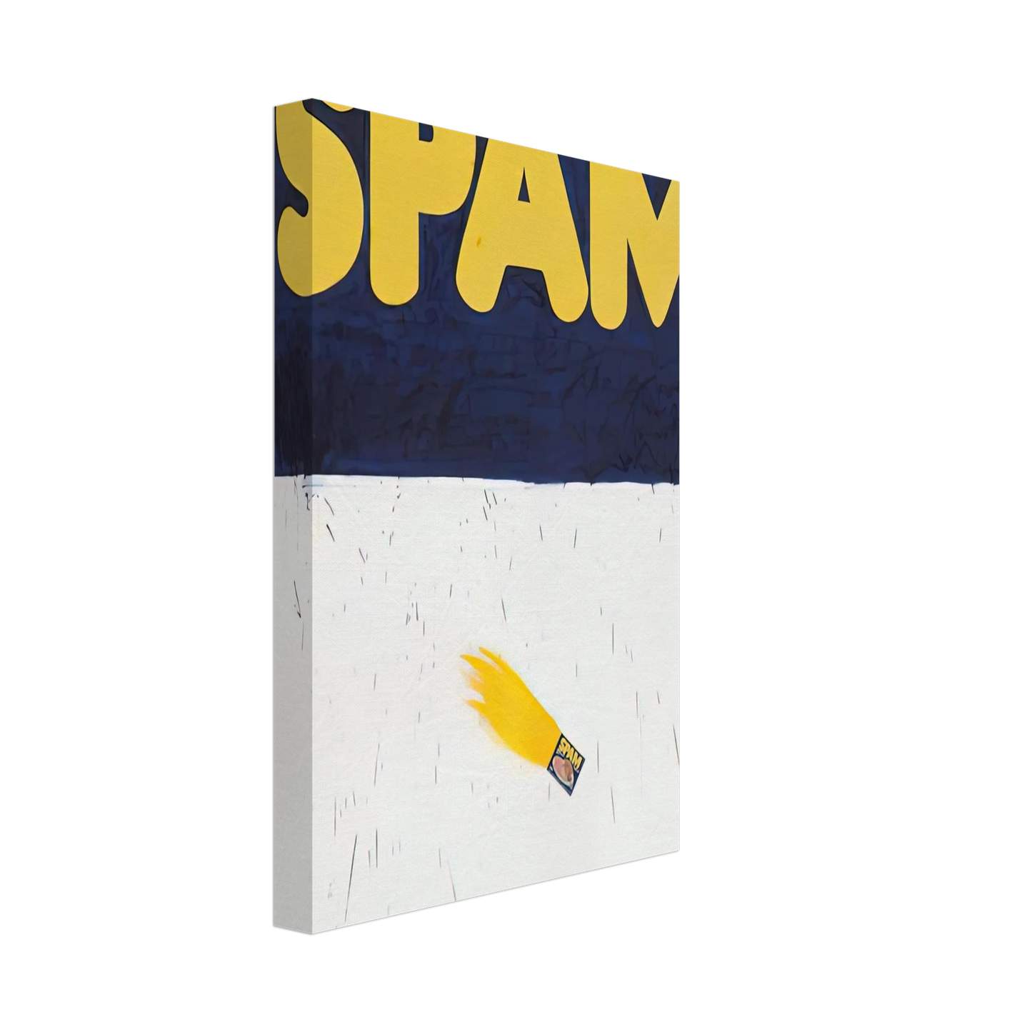 Edward Ruscha - ACTUAL SIZE 1962 Canvas - 40x60 cm / 16x24 inches-canvas