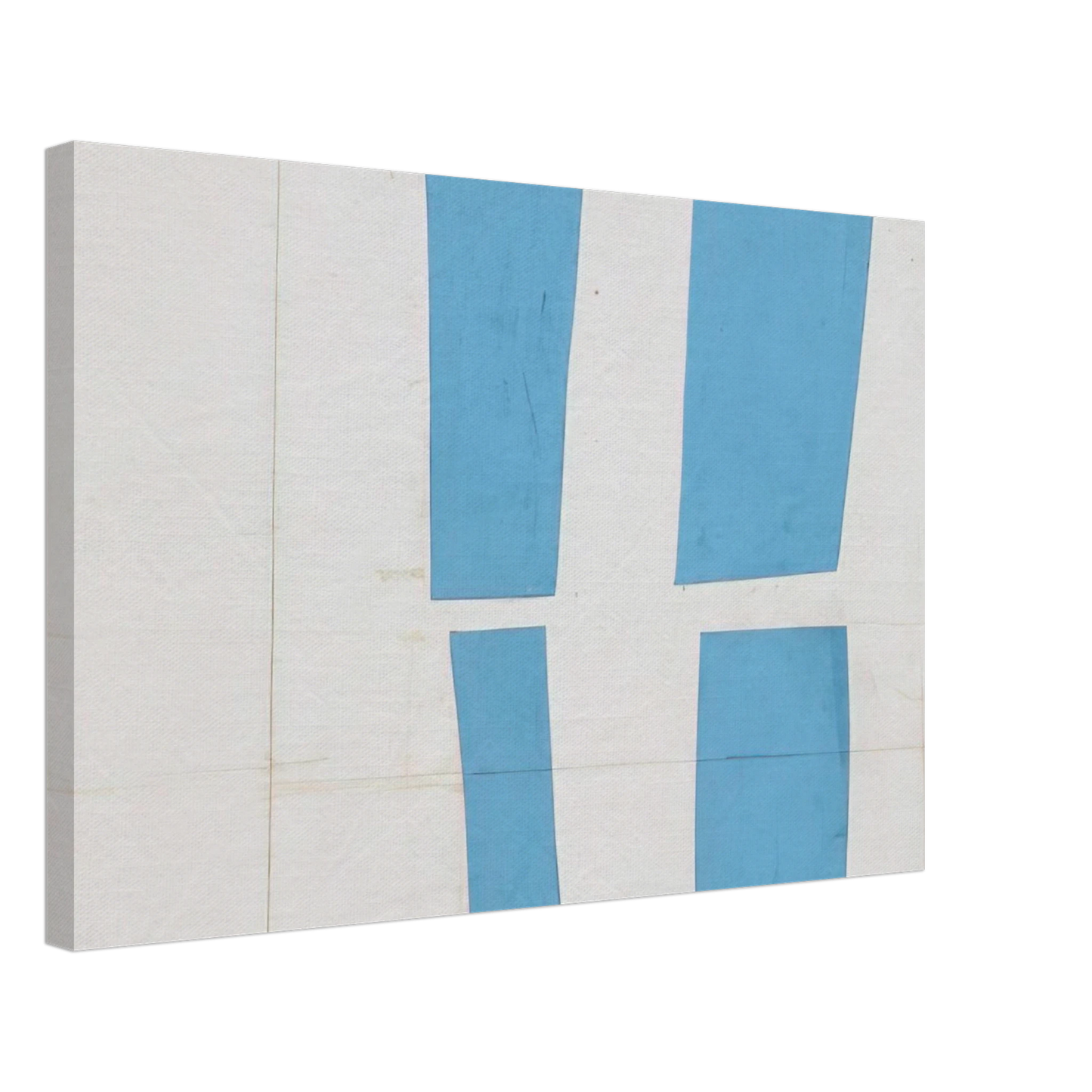 Ellsworth Kelly - Blue and White Canvas - 40x60 cm / 16x24 inches-canvas