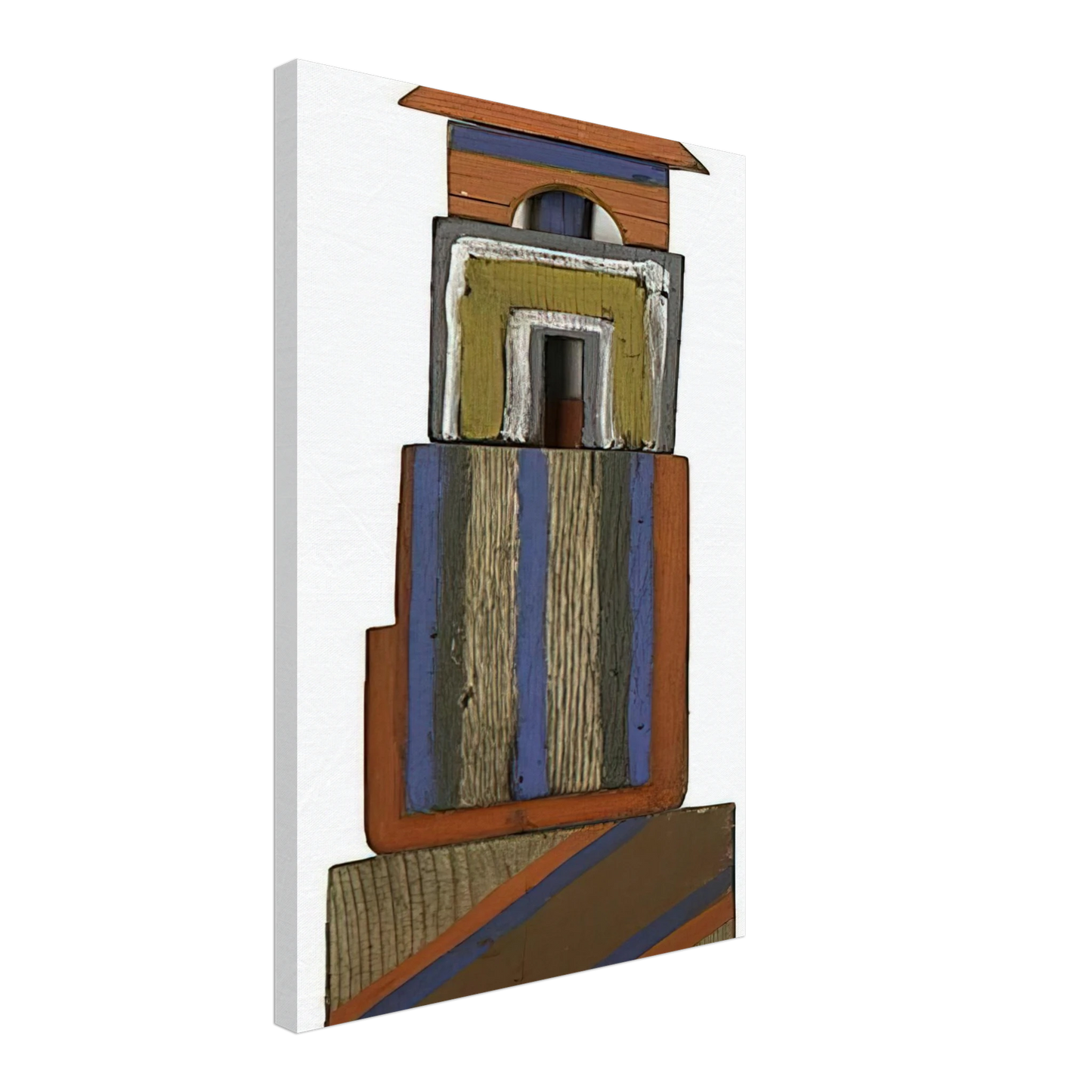 Betty Parsons - The Tower - 1969 Canvas - 40x60 cm / 16x24 inches-canvas