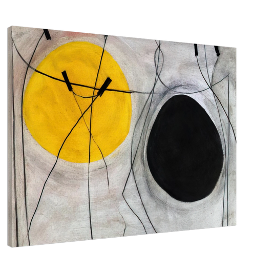 Bice Lazzari - Senza titolo - 1952 Canvas - 20x30 cm / 8x12 inches-canvas