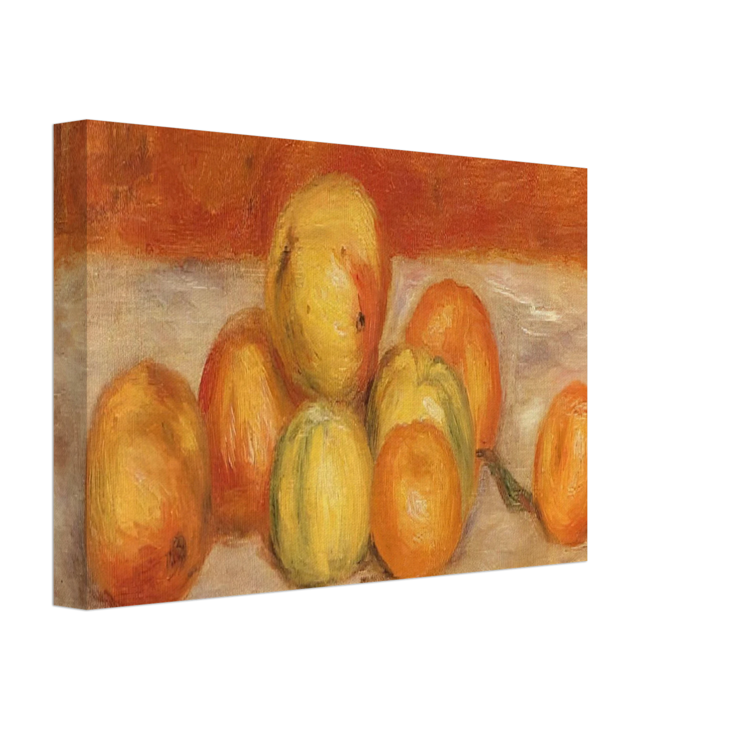 Pierre-Auguste Renoir - Apples and Manderines Canvas - 40x60 cm / 16x24 inches-canvas