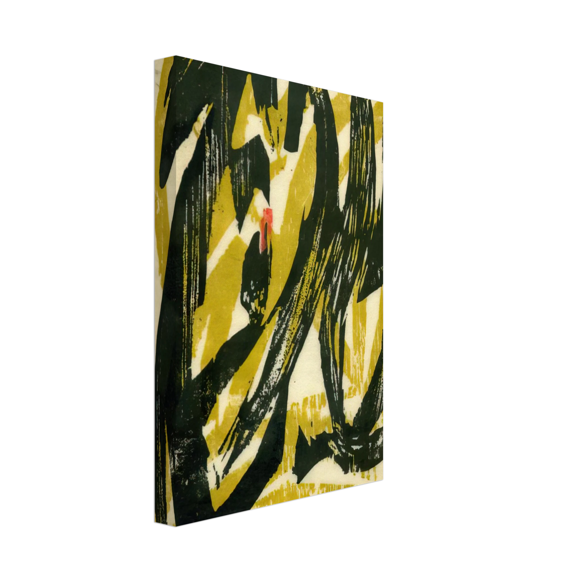 Adja Yunkers - Landscape - 1955 Canvas - 70x100 cm / 28x40 inches-canvas