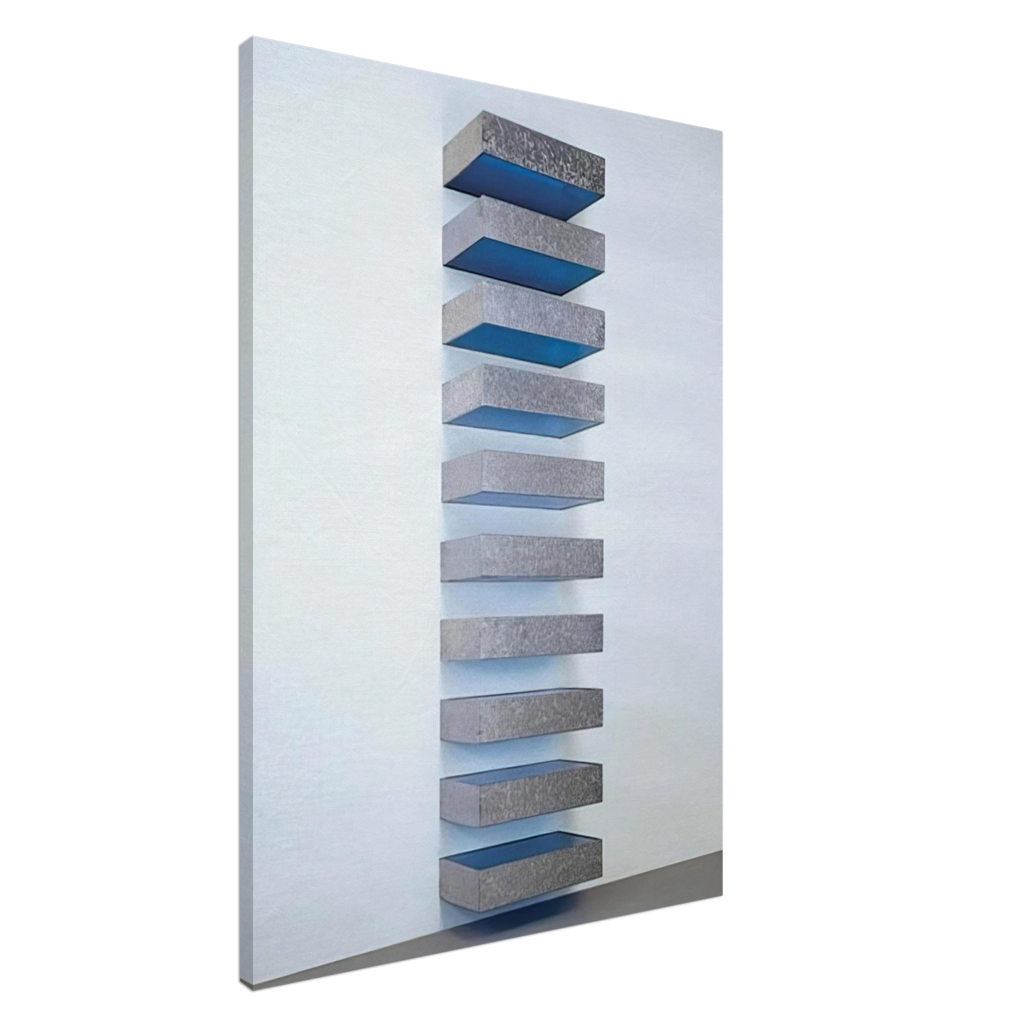 Donald Judd - Untitled 77-41 Bernstein - 1977 Canvas - 20x30 cm / 8x12 inches-canvas