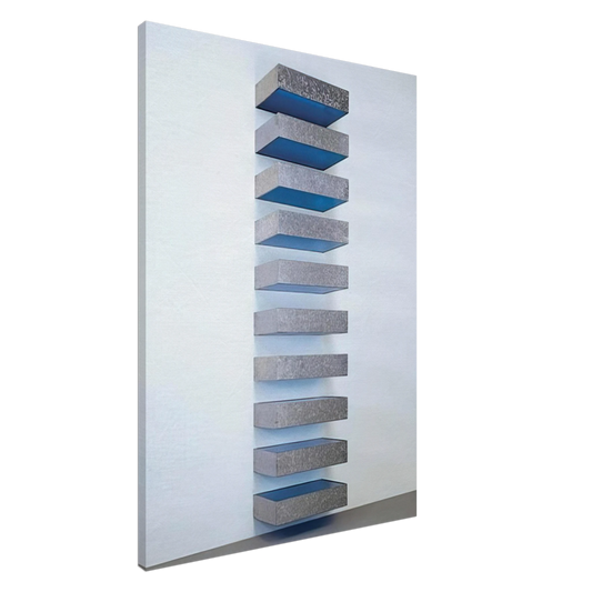 Donald Judd - Untitled 77-41 Bernstein - 1977 Canvas - 20x30 cm / 8x12 inches-canvas