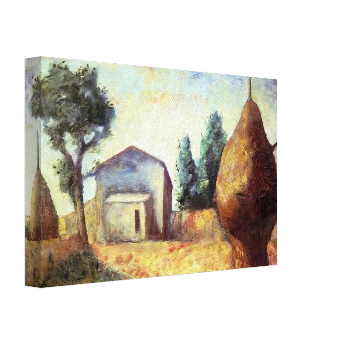 Carlo Carra - PAGLIAI 1929 Canvas - 40x60 cm / 16x24 inches-canvas