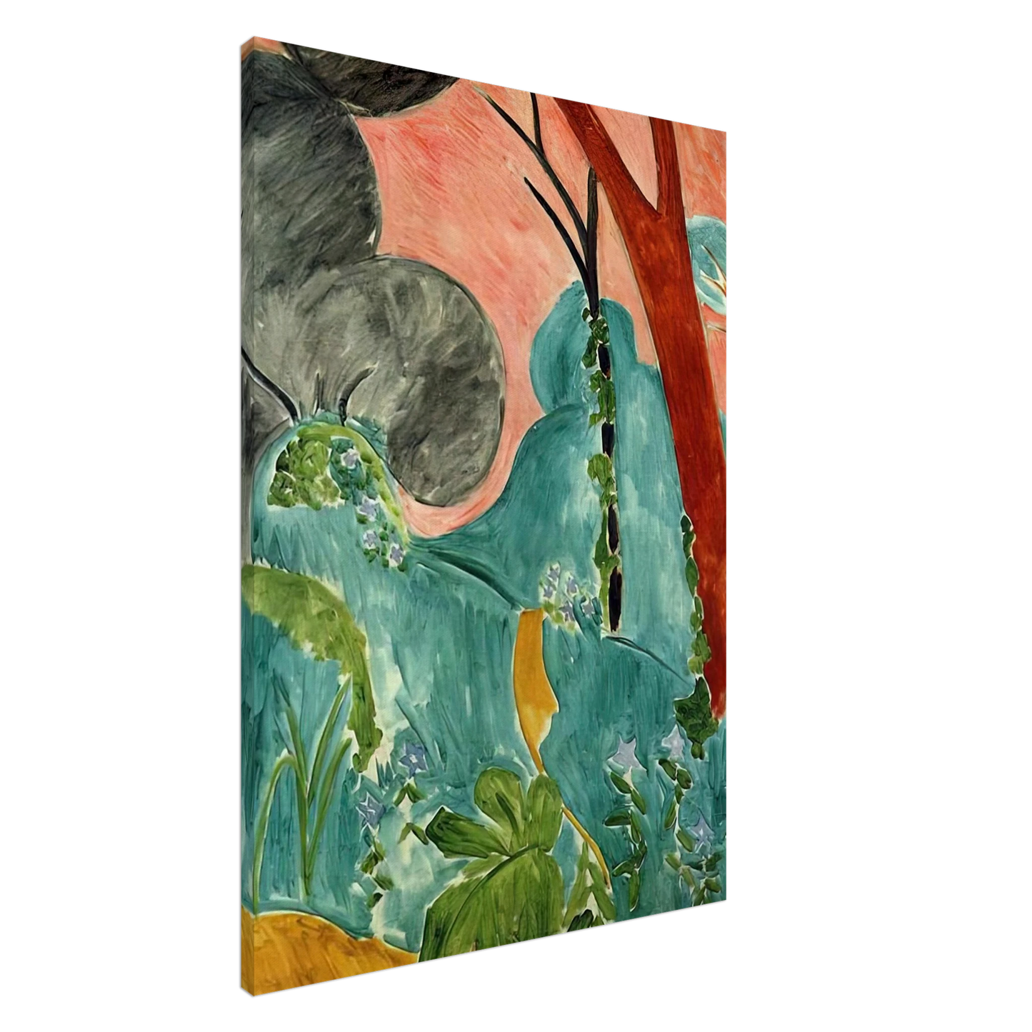 Henri Matisse - MORACCAN GARDEN 1912 Canvas - 20x30 cm / 8x12 inches-canvas