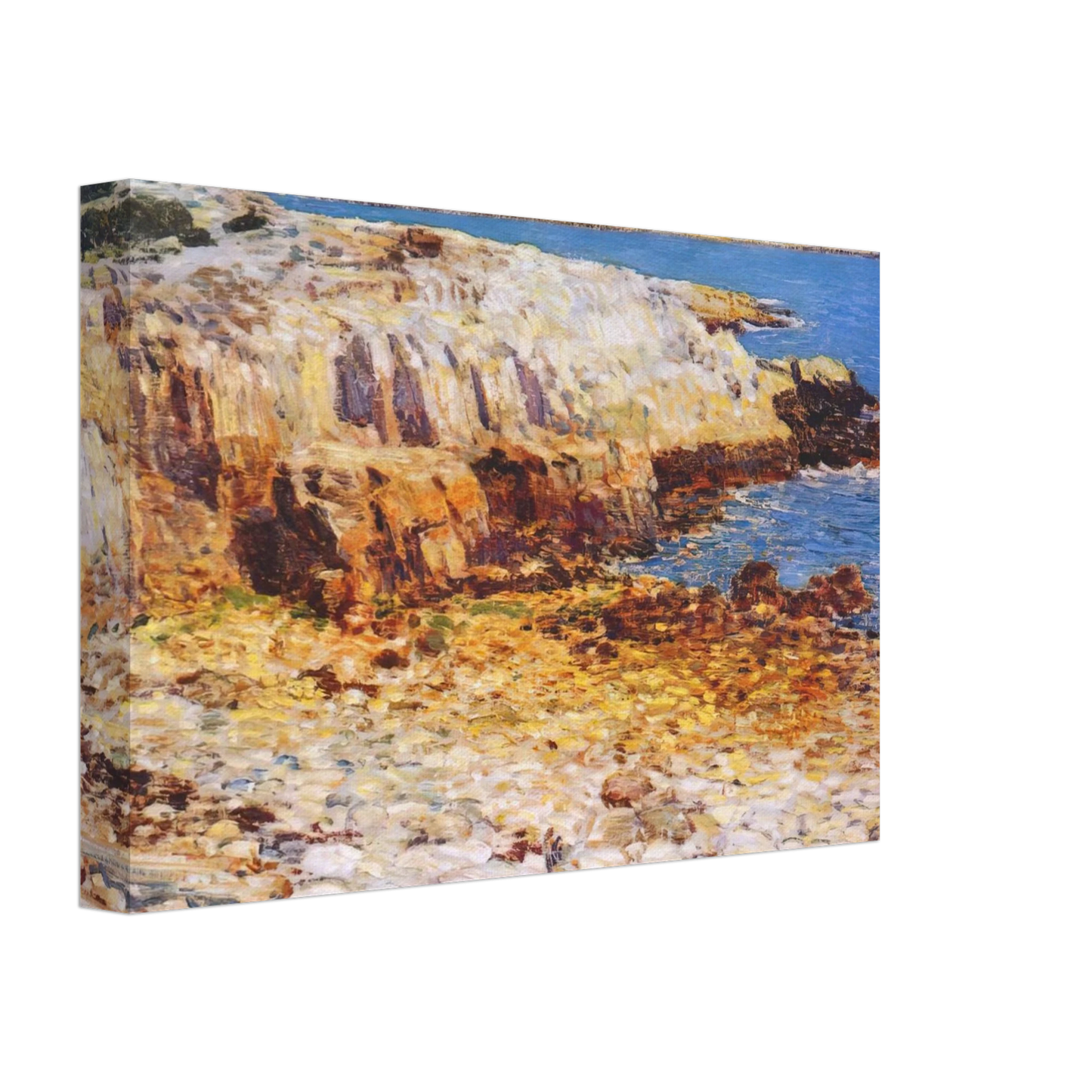 Childe Hassam - Northeast Headlands, New England Coast Canvas - 40x60 cm / 16x24 inches-canvas