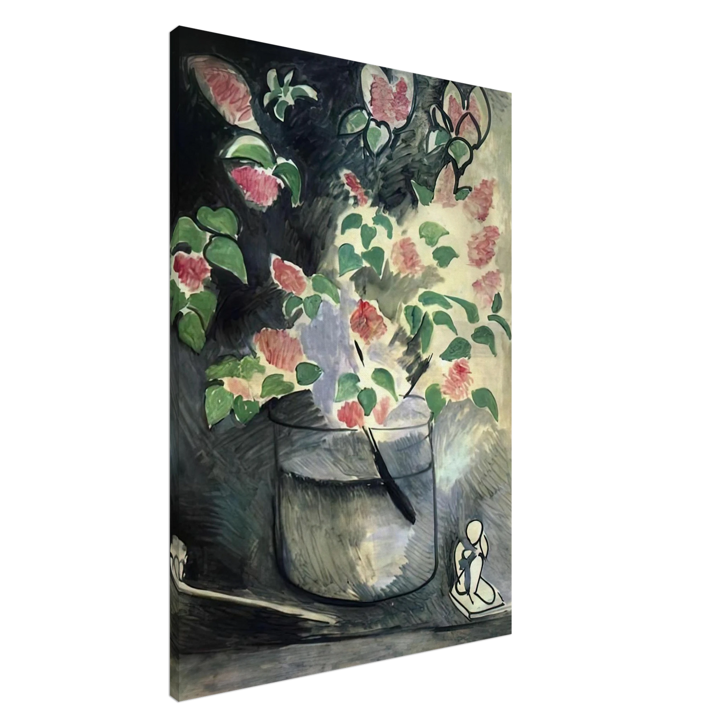 Henri Matisse - BRANCH OF LILLACS 1914 Canvas - 20x30 cm / 8x12 inches-canvas