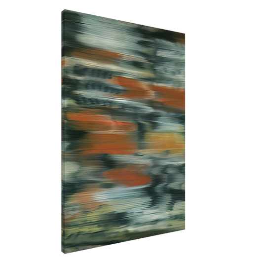 Gerhard Richter - TOWNSCAPE PX 1968 Canvas - 20x30 cm / 8x12 inches-canvas