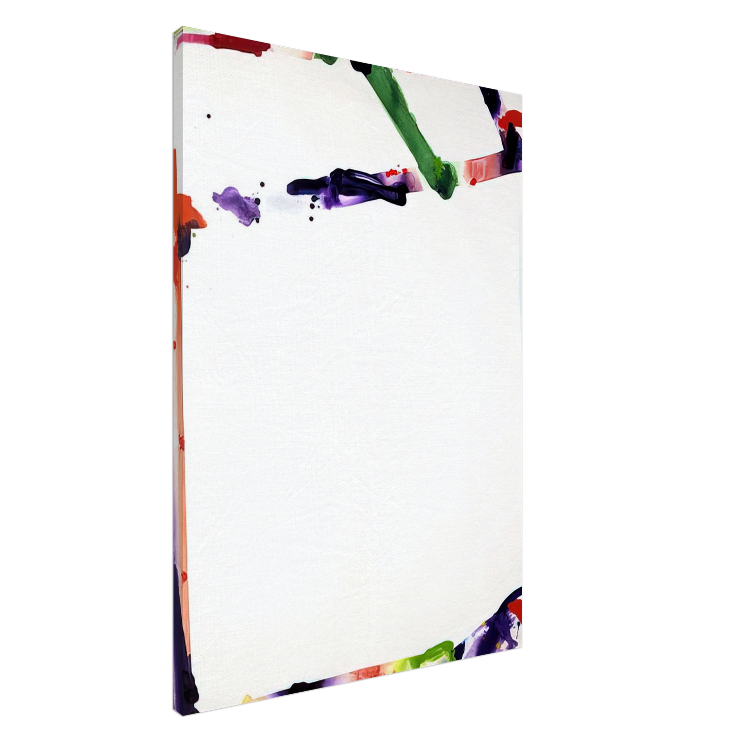 Sam Francis - Untitled  SF71-045  Canvas - 20x30 cm / 8x12 inches-canvas