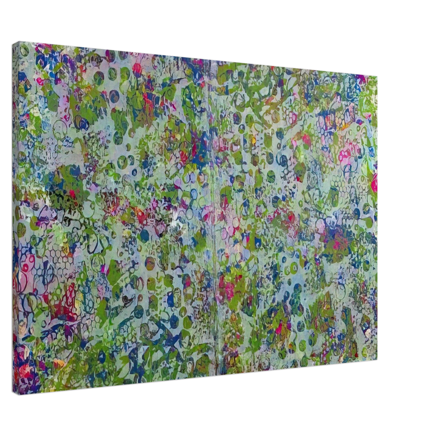 Sam Gilliam - Fog In The Hollow Canvas - 20x30 cm / 8x12 inches-canvas