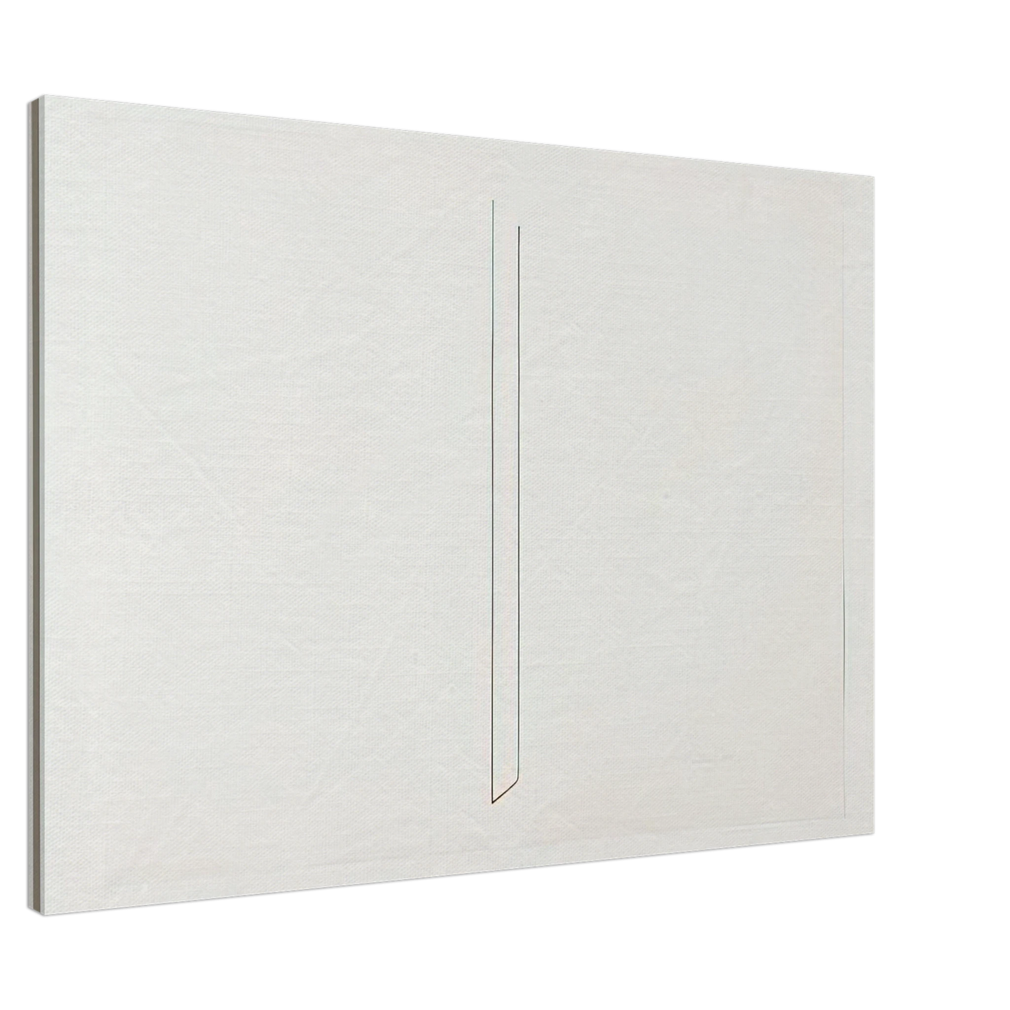 Fred Sandback - Untitled - 1975 Canvas - 20x30 cm / 8x12 inches-canvas