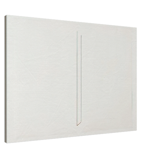 Fred Sandback - Untitled - 1975 Canvas - 20x30 cm / 8x12 inches-canvas