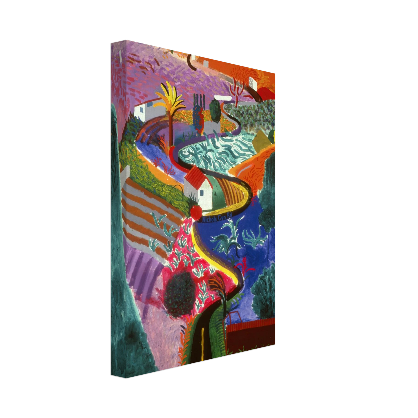 David Hockney - David Hockney Canvas - 70x100 cm / 28x40 inches-canvas