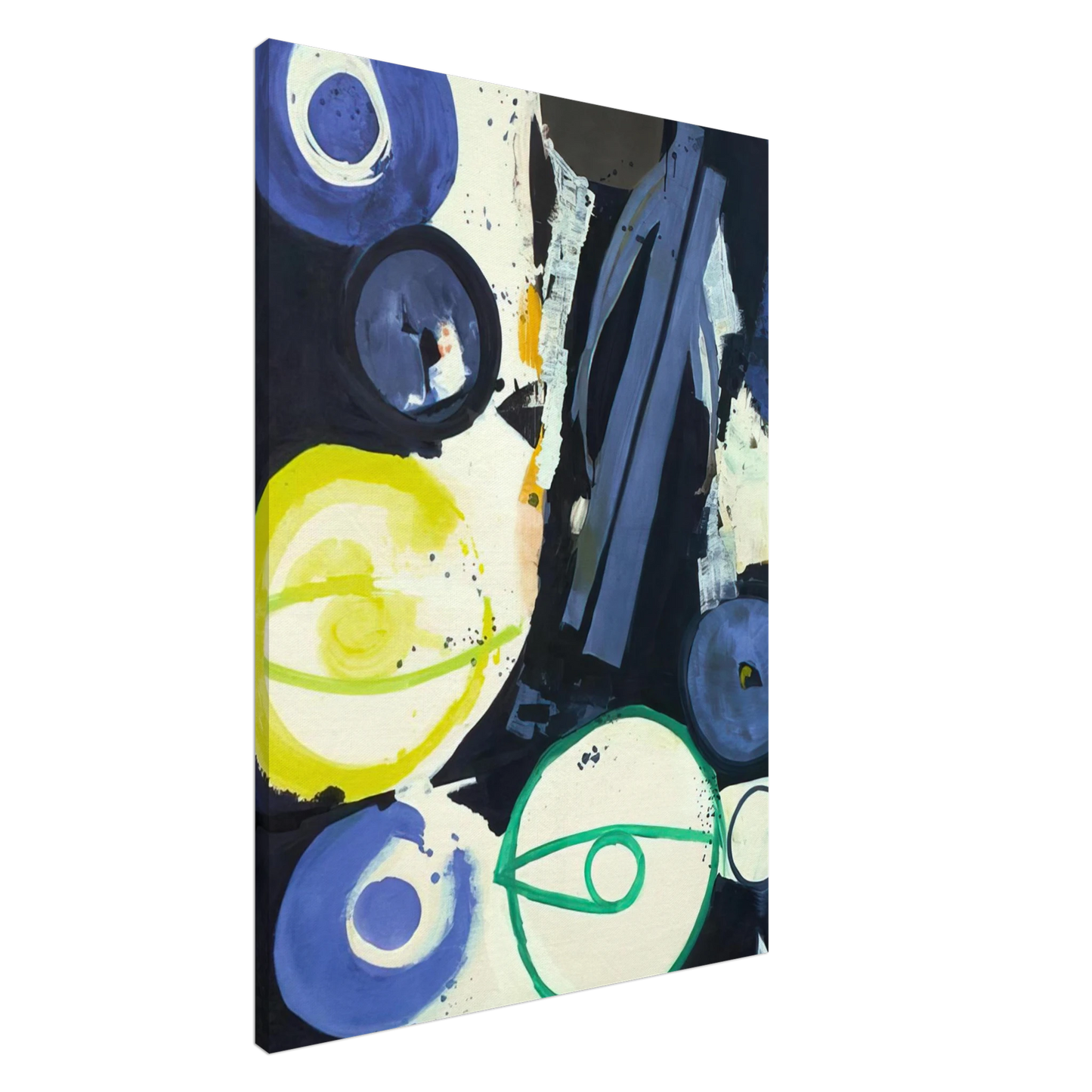 Ernst Wilhelm Nay - Orakel - 1964 Canvas - 20x30 cm / 8x12 inches-canvas