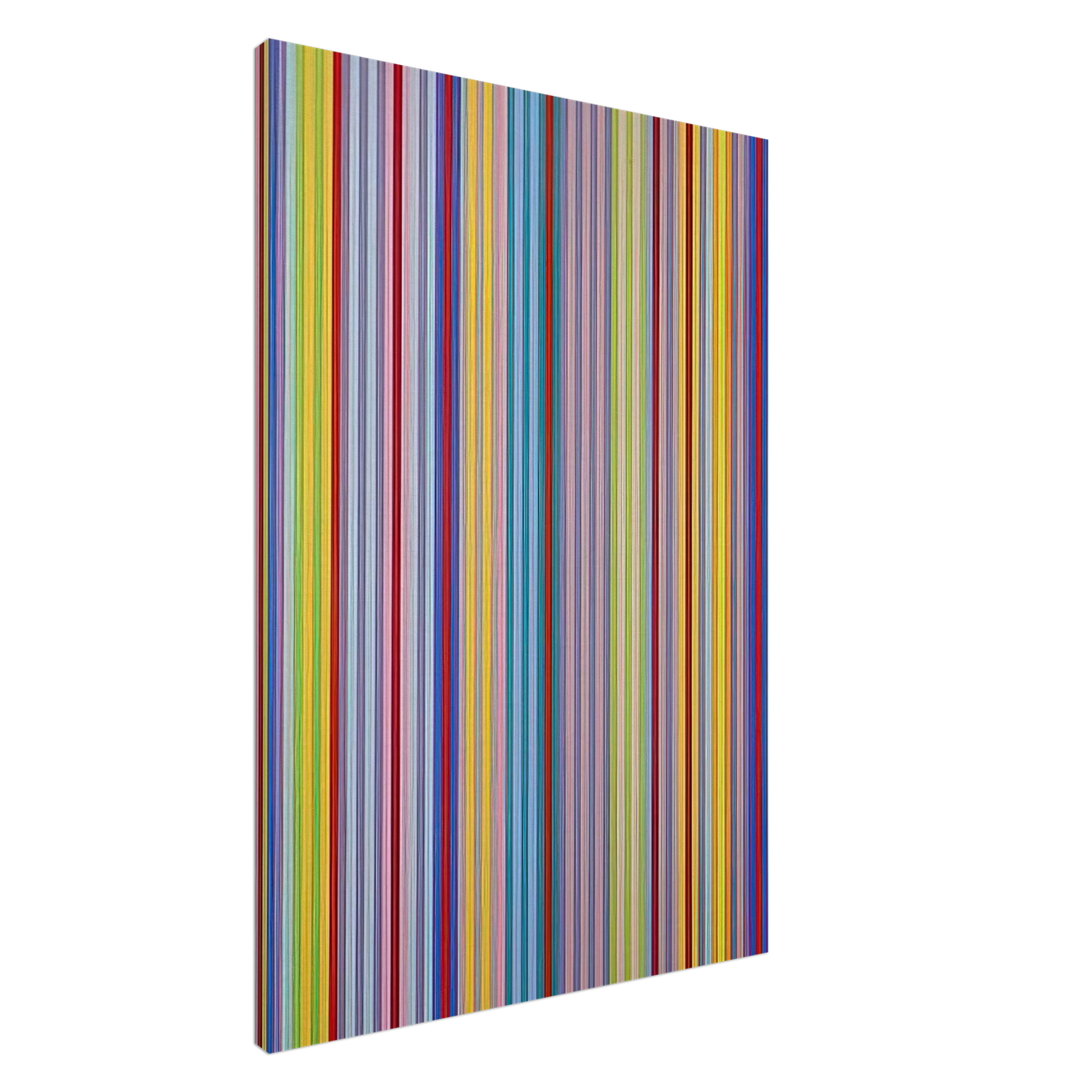 Gene Davis - Battle for Grownups - 1970 Canvas - 20x30 cm / 8x12 inches-canvas