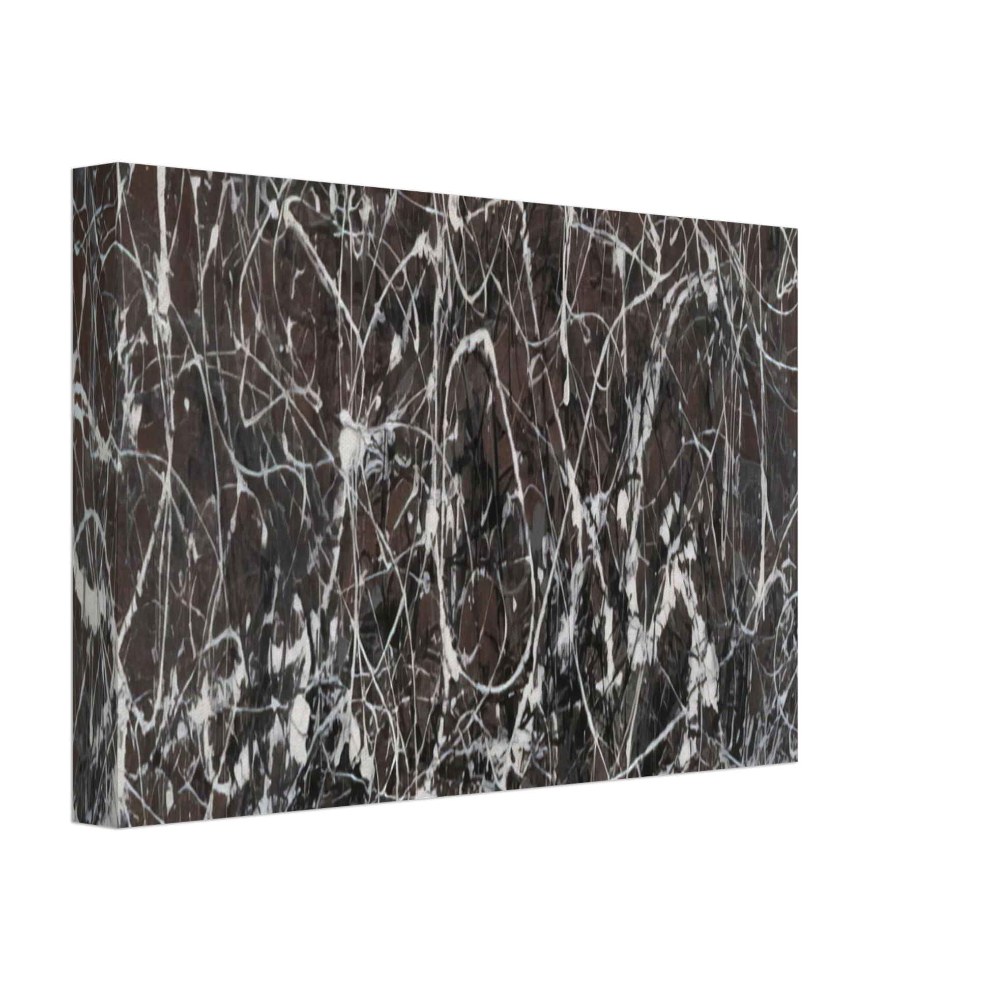 Jackson Pollock - NUMBER 13A ARABESQUE 1948 Canvas - 40x60 cm / 16x24 inches-canvas