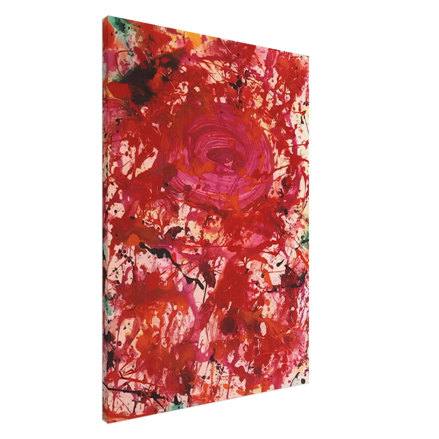 Sam Francis - Untitled  SF90-362  Canvas - 20x30 cm / 8x12 inches-canvas