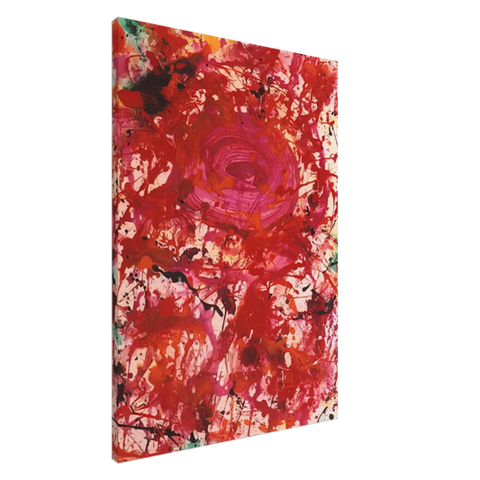Sam Francis - Untitled  SF90-362  Canvas - 20x30 cm / 8x12 inches-canvas