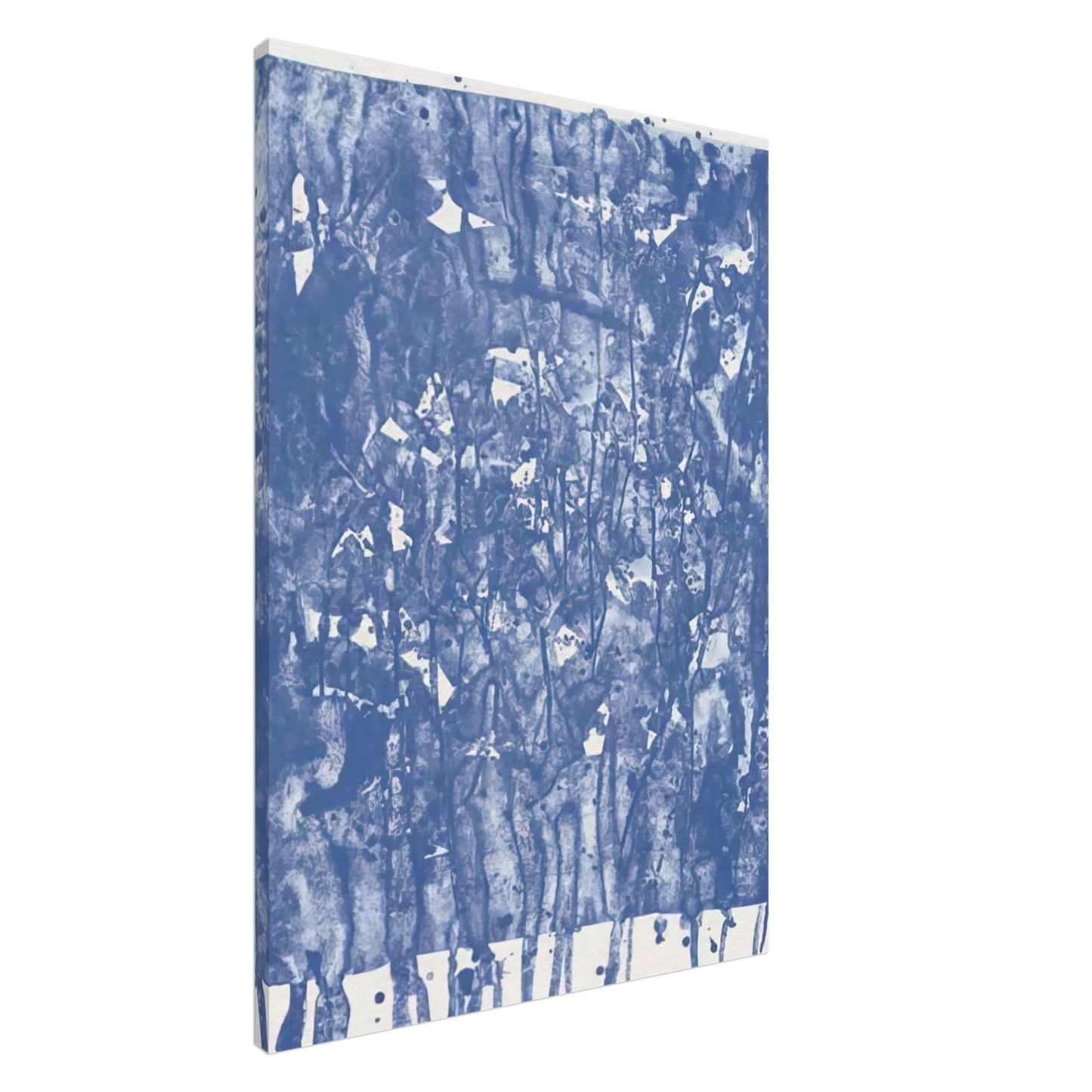 Sam Francis - Untitled  from Papierski Portfolio   SF 351  Canvas - 20x30 cm / 8x12 inches-canvas