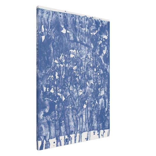 Sam Francis - Untitled  from Papierski Portfolio   SF 351  Canvas - 20x30 cm / 8x12 inches-canvas