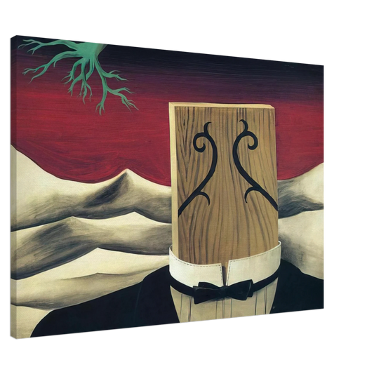 Rene Magritte - THE CONQUEROR 1926 Canvas - 20x30 cm / 8x12 inches-canvas