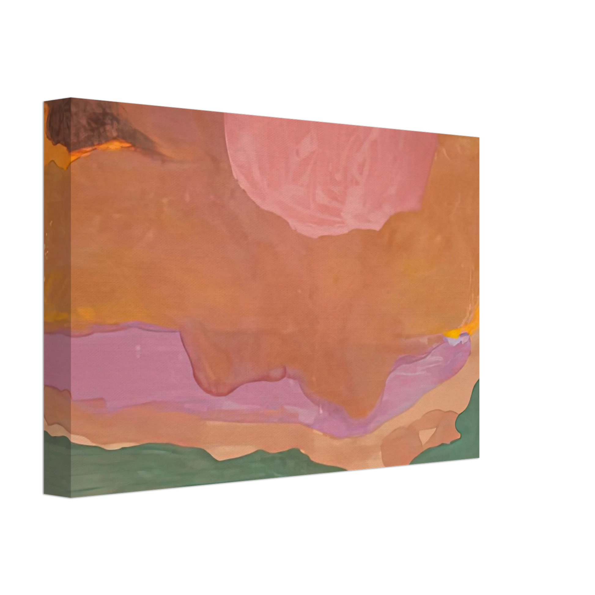 Helen Frankenthaler - Flood, 1967- Canvas - 70x100 cm / 28x40 inches-canvas