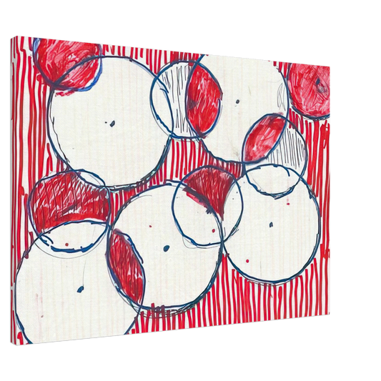 Louise Bourgeois - BE CALME OCTOBER 1ST 31ST 2004 Canvas - 20x30 cm / 8x12 inches-canvas
