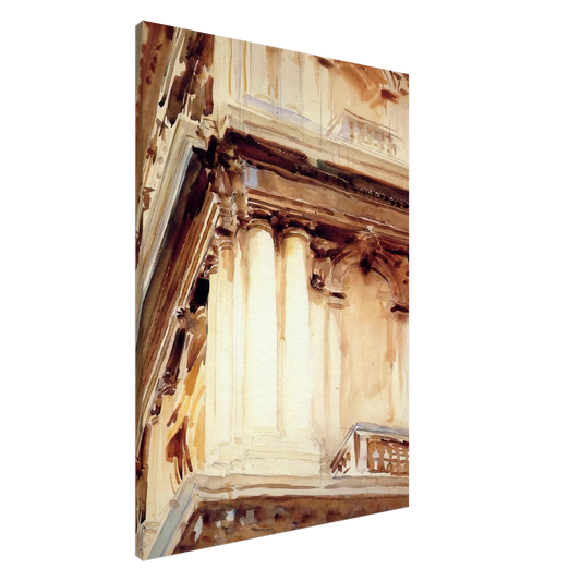 John Singer Sargent - Palazzo Corner della Ca Grande Canvas - 20x30 cm / 8x12 inches-canvas