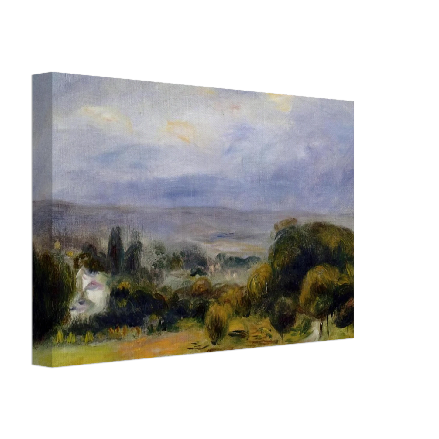 Pierre-Auguste Renoir - The Path Canvas - 70x100 cm / 28x40 inches-canvas