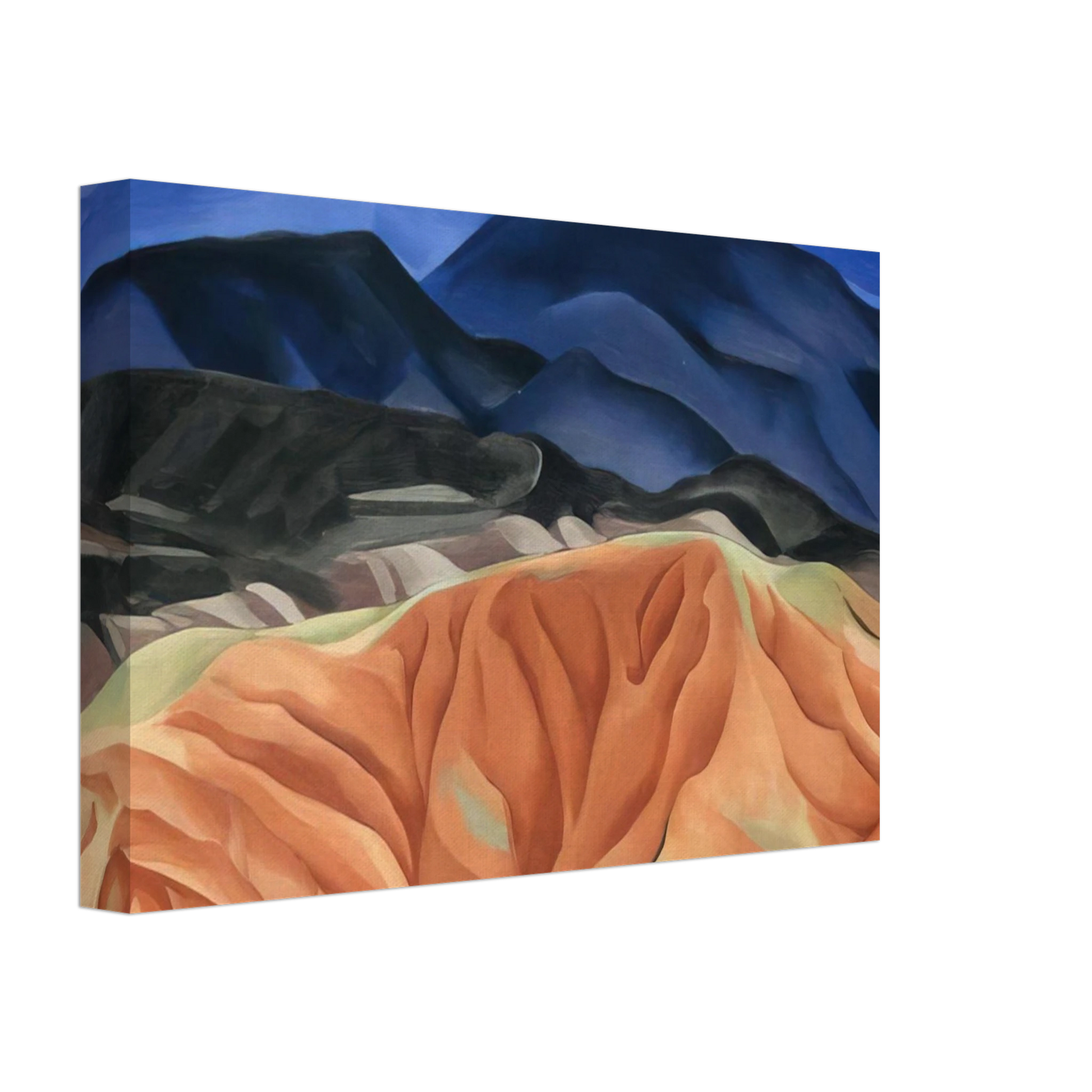 Georgia O'Keeffe - Black Mesa Landscape, New Mexico - Out Back of Marys II Canvas - 40x60 cm / 16x24 inches-canvas