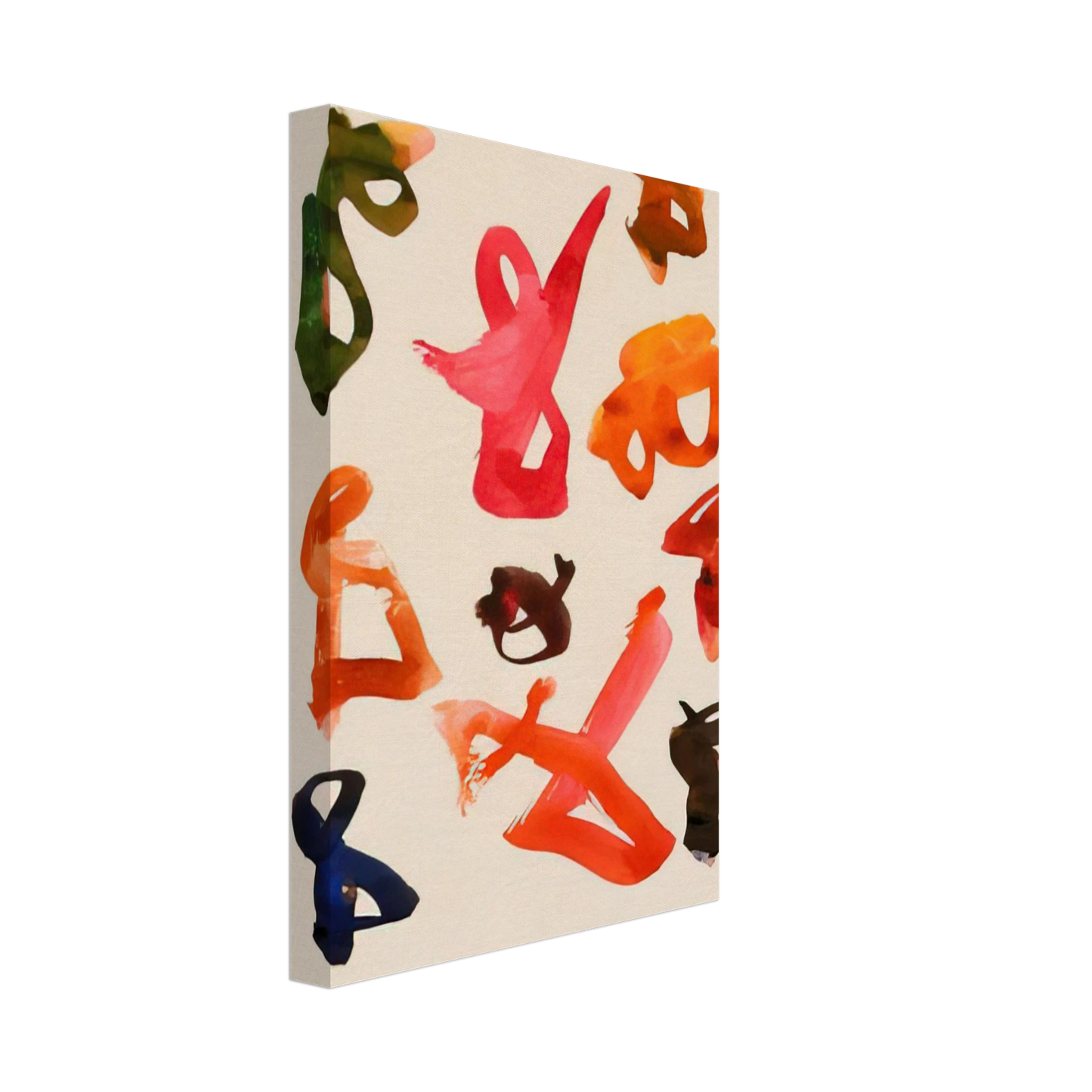 William Saroyan - # 1 NYC - 1970 Canvas - 70x100 cm / 28x40 inches-canvas