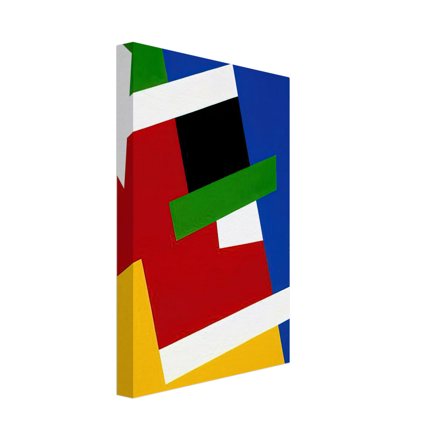 Fernand Leduc - Strates solaires Canvas - 70x100 cm / 28x40 inches-canvas