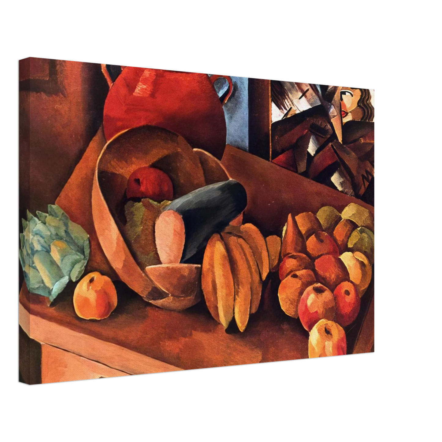 Moise Kisling - STILL LIFE WITH FRUIT 1913 Canvas - 70x100 cm / 28x40 inches-canvas