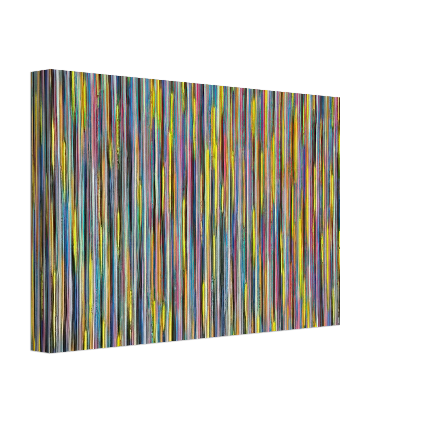 Gene Davis - Joy Ride - 1981 Canvas - 40x60 cm / 16x24 inches-canvas