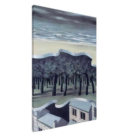 Rene Magritte - POPULAR PANORAMA 1926 Canvas - 20x30 cm / 8x12 inches-canvas