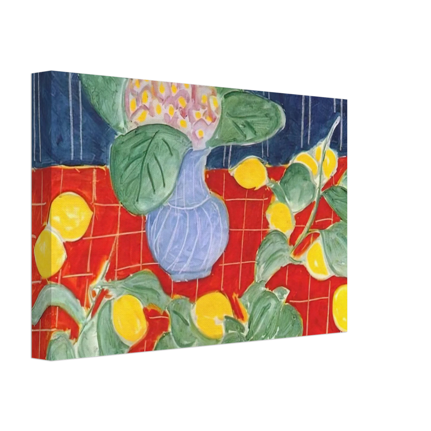 Henri Matisse - LEMONS AND SAXIFRAGES 1943 Canvas - 40x60 cm / 16x24 inches-canvas