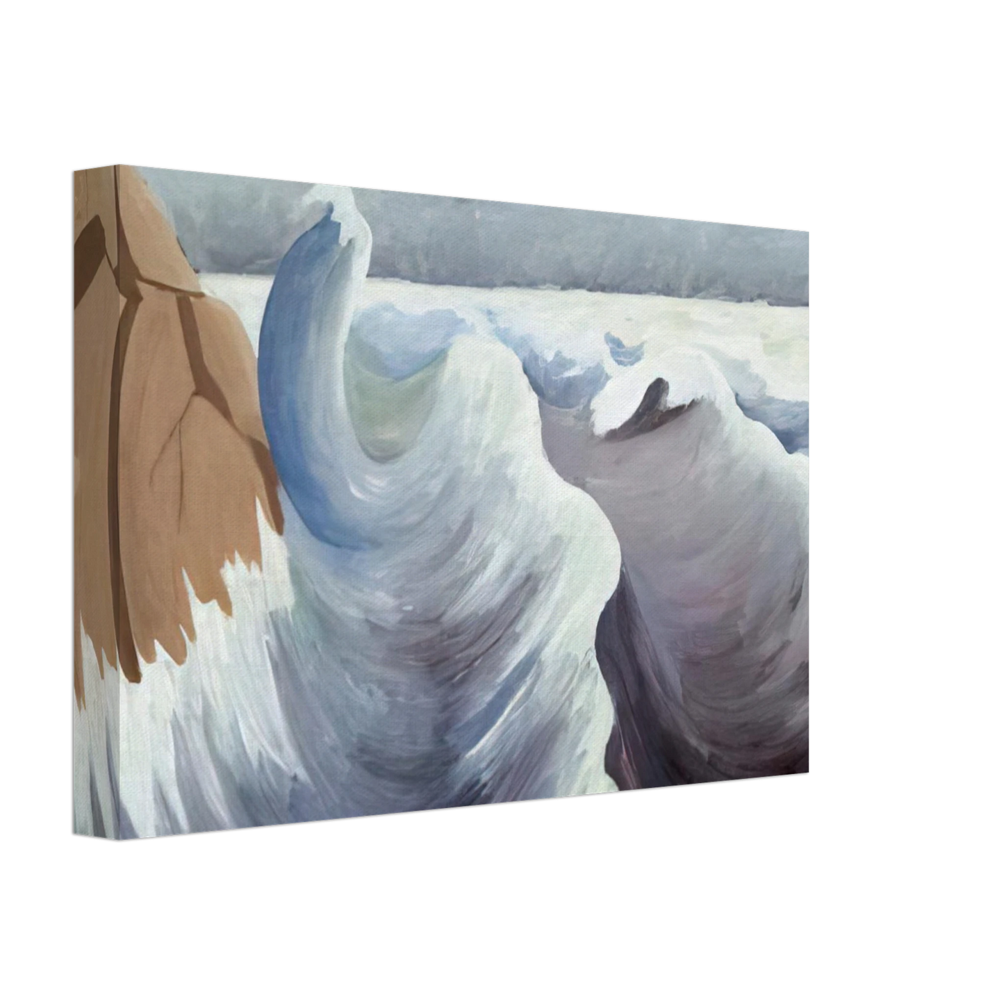 Lawren Harris - Shoreline - Art Nouveau Modern Canvas - 70x100 cm / 28x40 inches-canvas