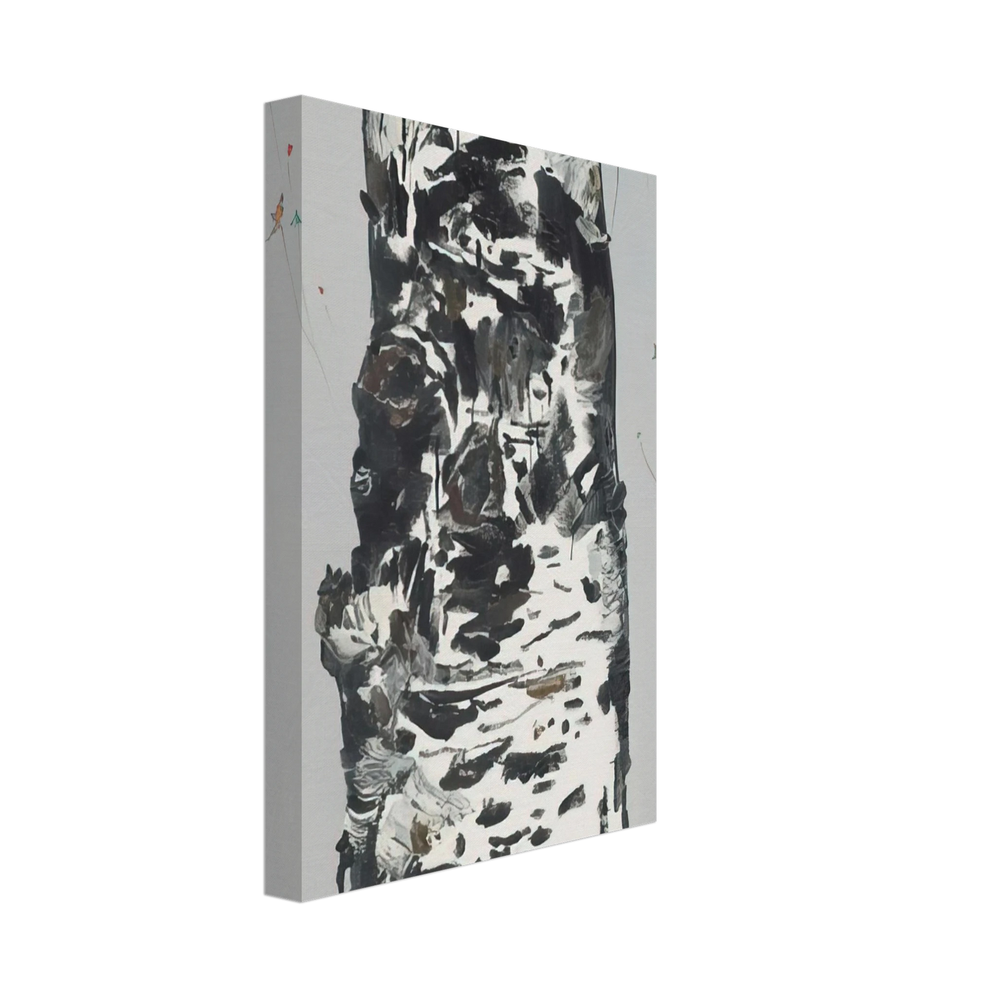 Wu Guanzhong - Kites Seen Again - 2003 Canvas - 70x100 cm / 28x40 inches-canvas