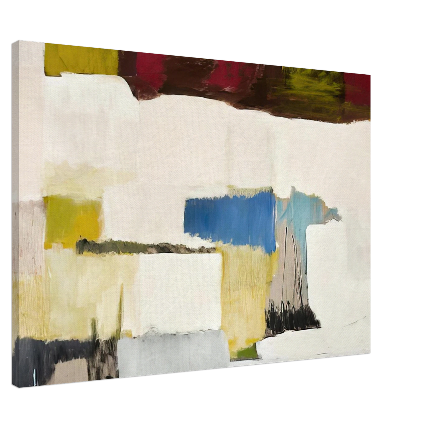 Clifford Possum Tjapaltjarri - Untitled - 1980 Canvas - 20x30 cm / 8x12 inches-canvas