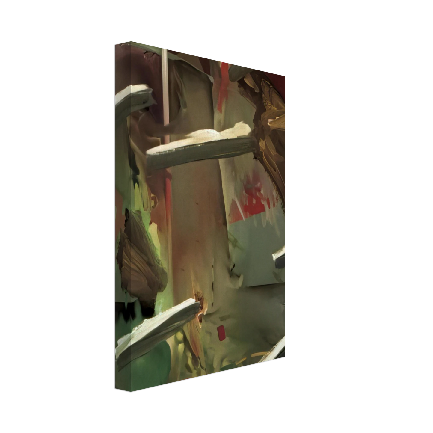 Gerhard Richter - ABSTRAKTES BILD ABSTRACT PAINTING 1976 Canvas - 70x100 cm / 28x40 inches-canvas