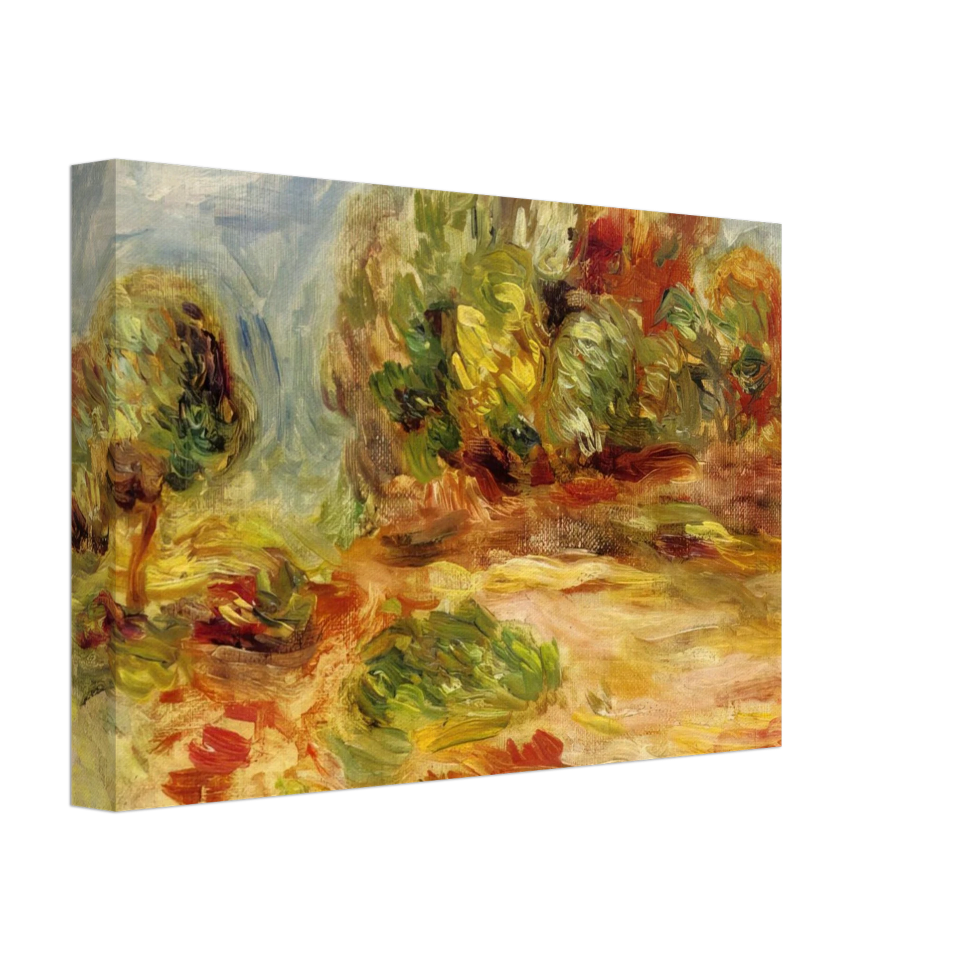 Pierre-Auguste Renoir - Cagnes Landscape Canvas - 40x60 cm / 16x24 inches-canvas