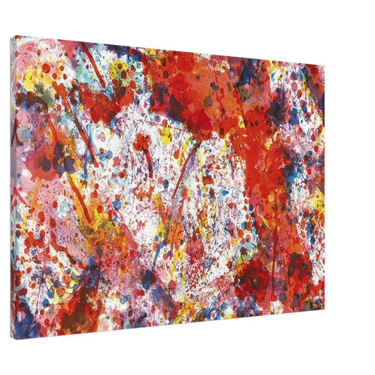 Sam Francis - And Pink Canvas - 20x30 cm / 8x12 inches-canvas