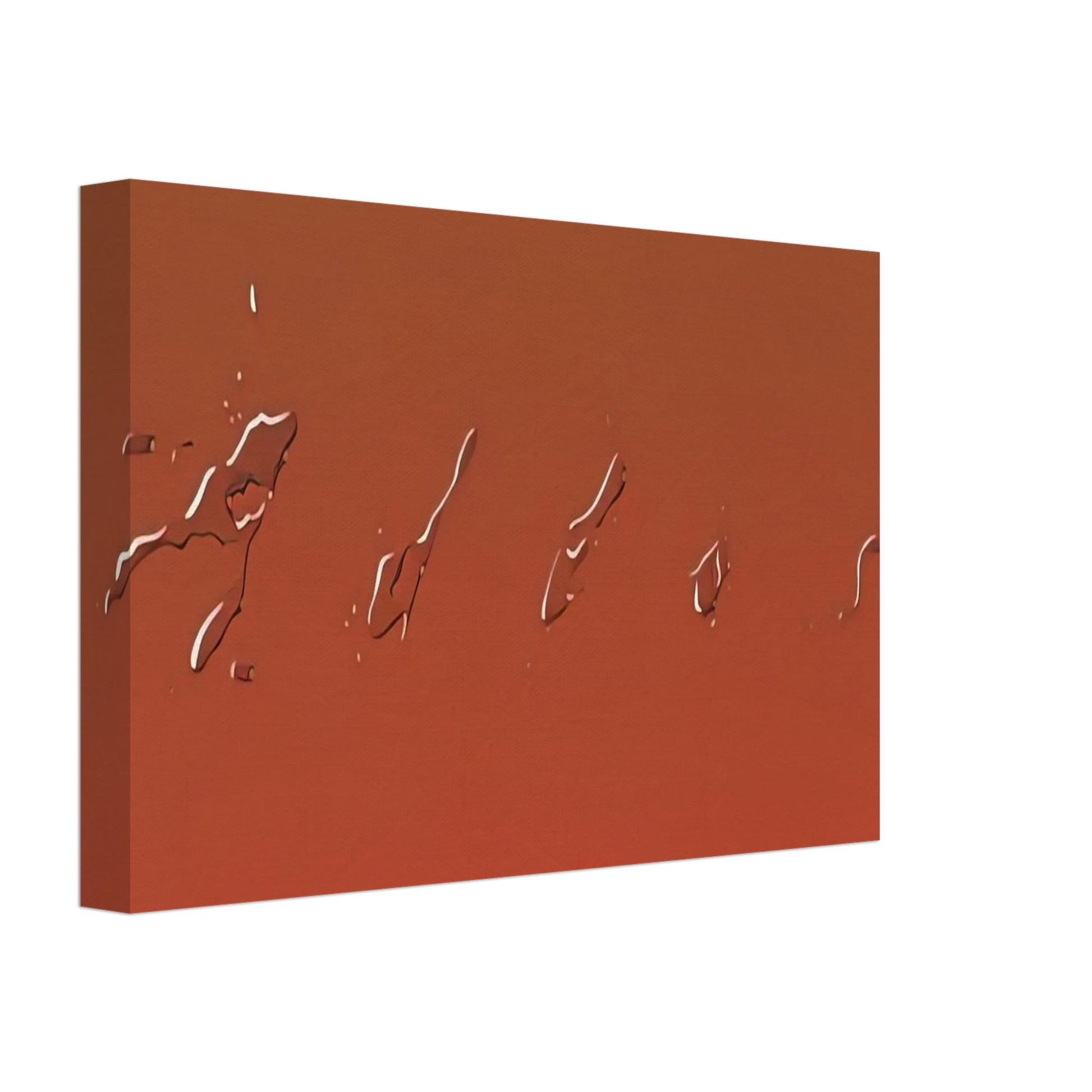 Edward Ruscha - ADIOS 1969 Canvas - 40x60 cm / 16x24 inches-canvas