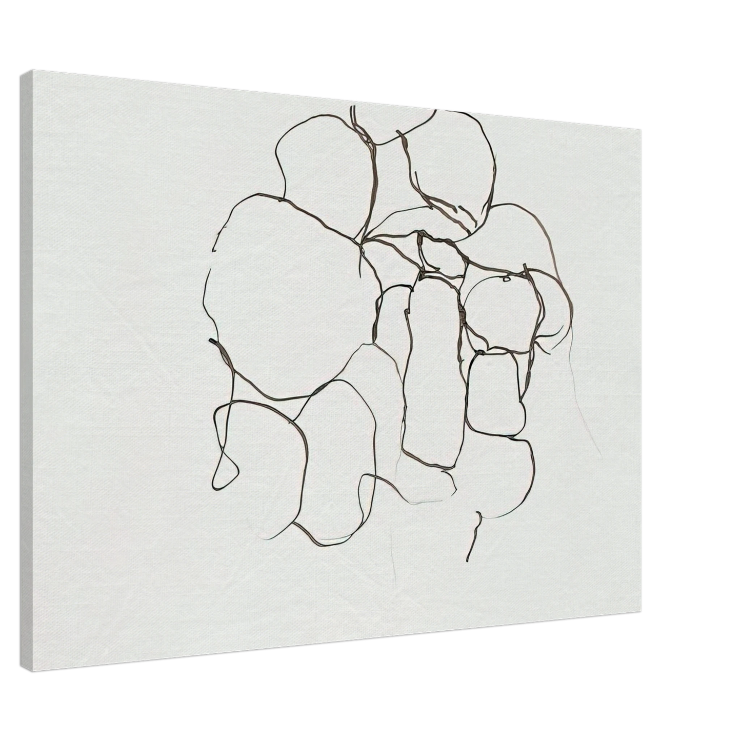 Philip Guston - UNTITLED 5 Canvas - 20x30 cm / 8x12 inches-canvas