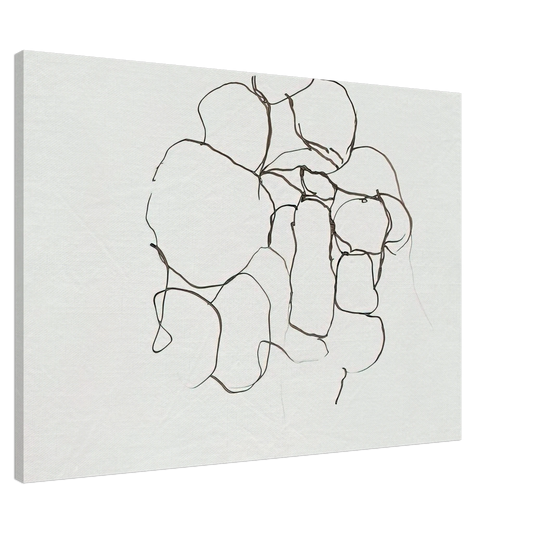 Philip Guston - UNTITLED 5 Canvas - 20x30 cm / 8x12 inches-canvas